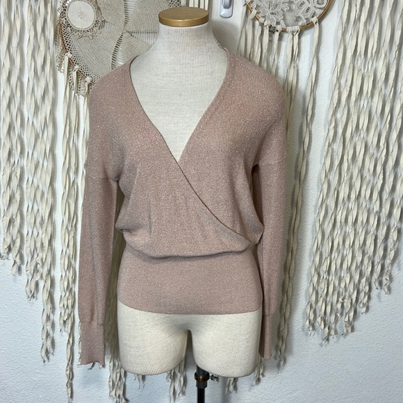 L'AGENCE Cream Wrap Blouse - Picture 2 of 12